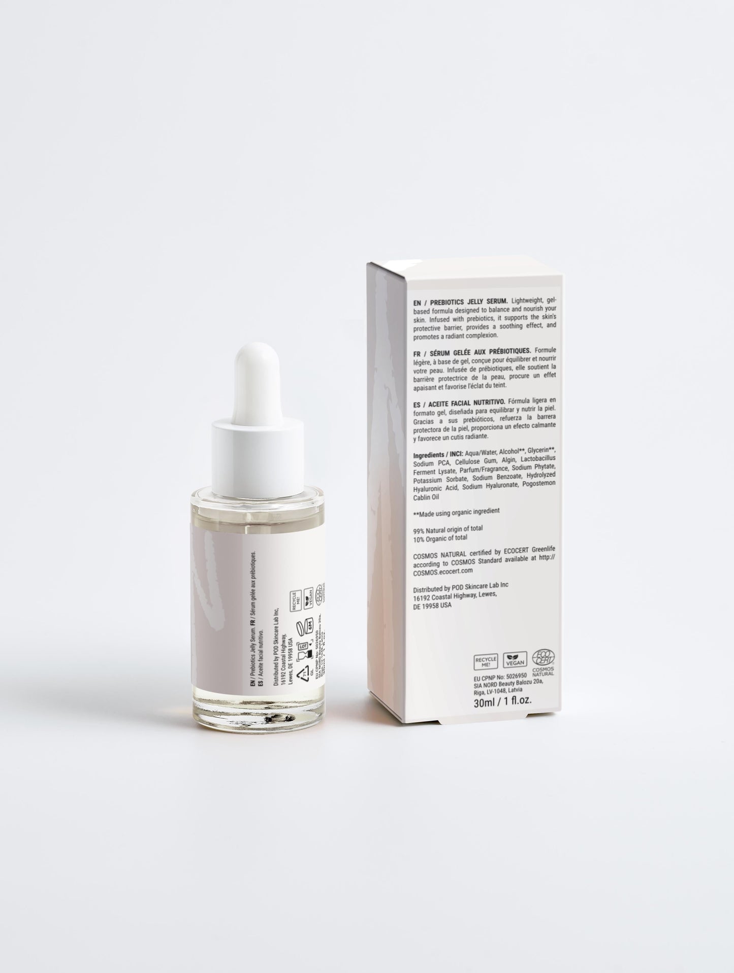 Bioactive Prebiotics Jelly Serum