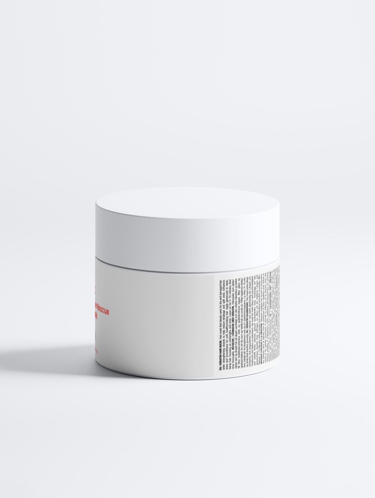 Keratin Intensive Rescue Hair Mask | Professional Strength Repair Treatment for Damaged Hair