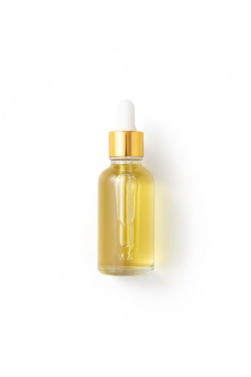 Natural Yoni Oil 1oz Glass Dropper Bottle With Organic Intimate Moisturizing Formula